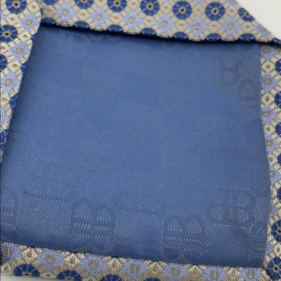 Banana Republic Gray Blue Patterned Tie - Picture 5 of 5